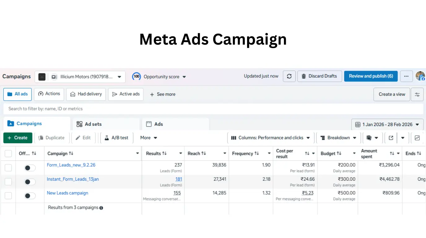 meta ads service